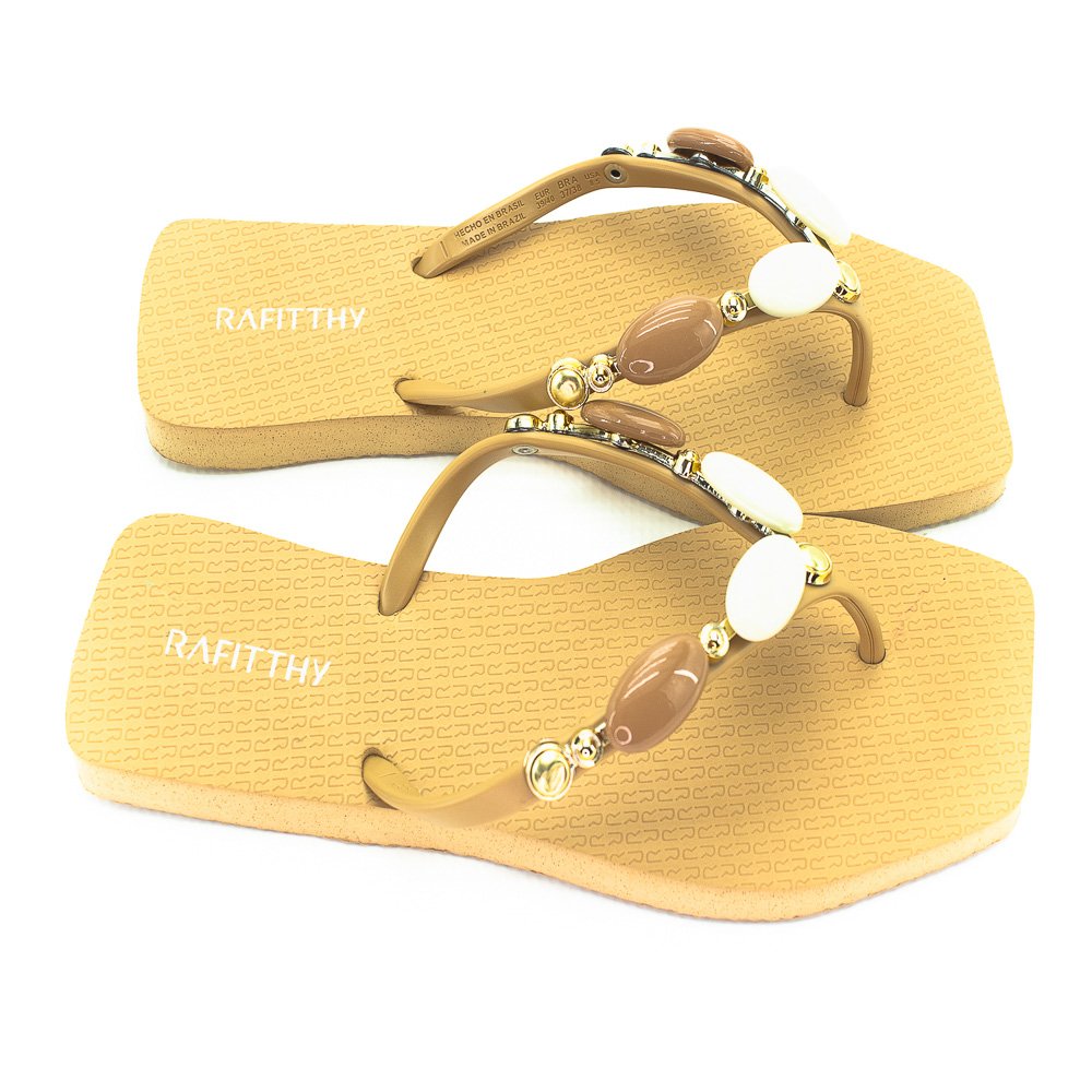 Chinelo Feminino Rafitthy Bossa Colors - Marrom Marrom 2
