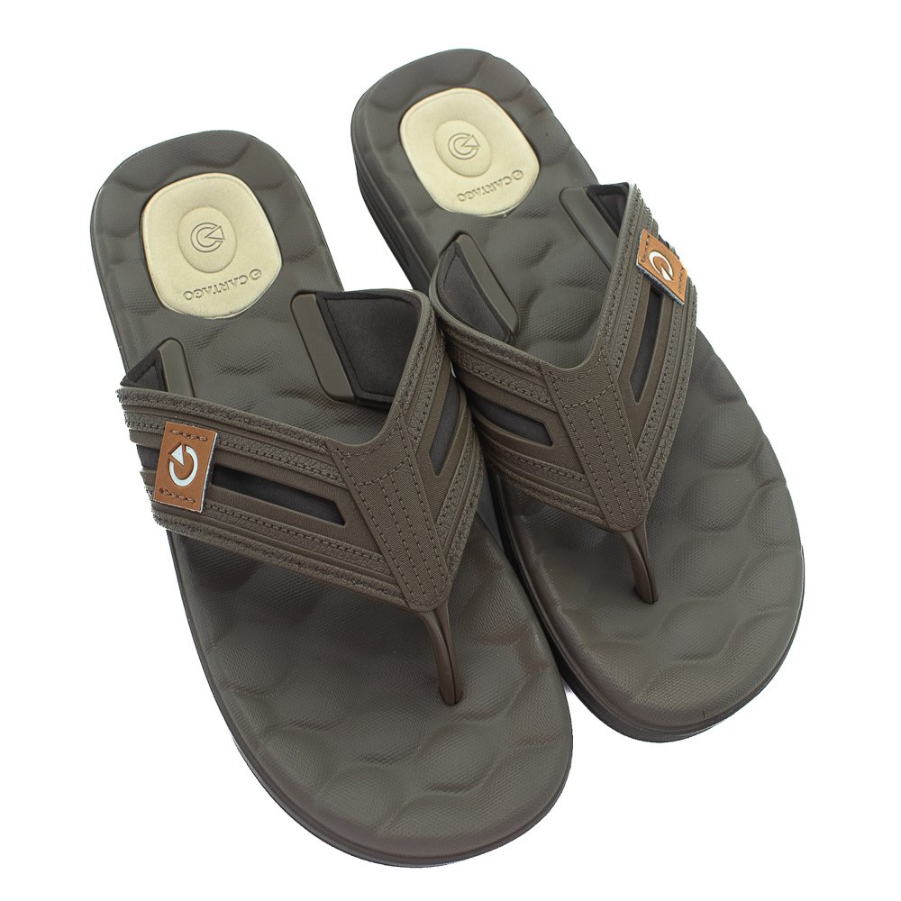 Chinelo Masculino Cartago Egeu Iv - Marrom
