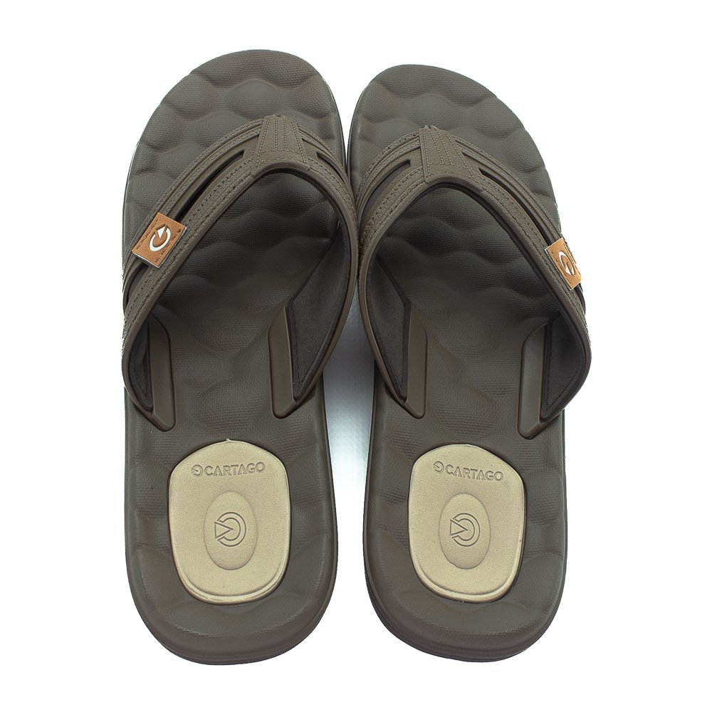 Chinelo Masculino Cartago Egeu Iv - Marrom Marrom 3
