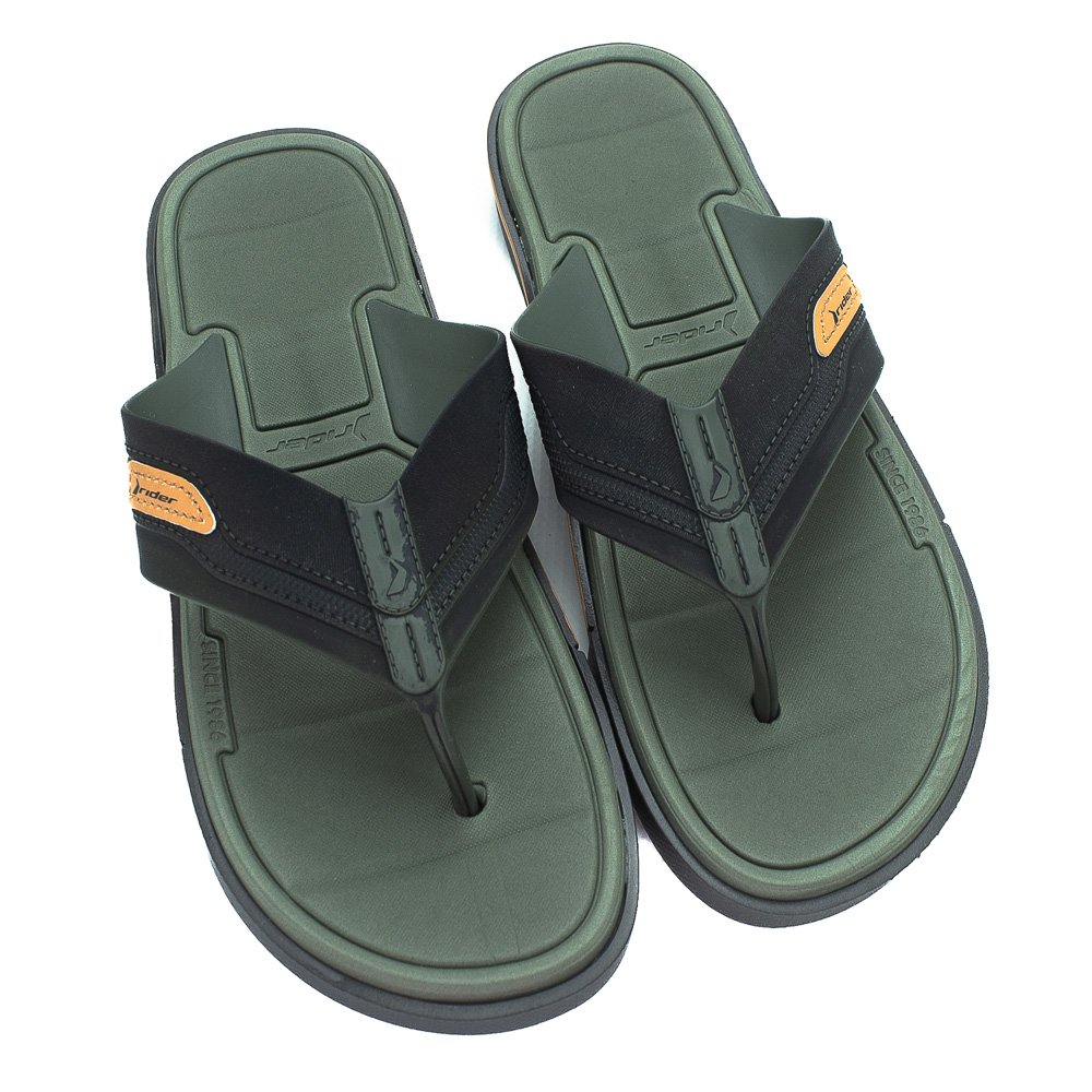 Chinelo Masculino Rider Spin Dedo - Verde