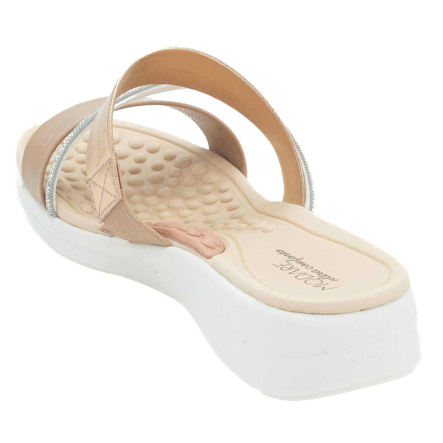 Tamanco Feminino Modare 7174.115 - Ouro Rosado Dourado 3