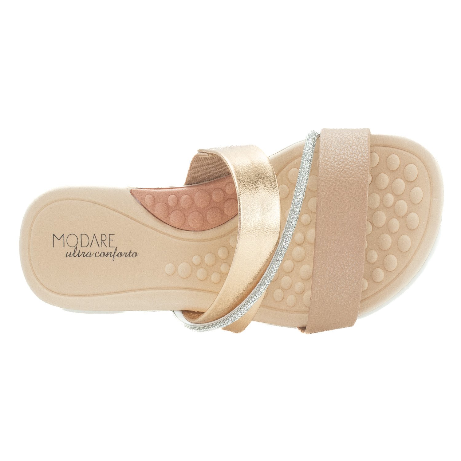 Tamanco Feminino Modare 7174.115 - Ouro Rosado Dourado 5