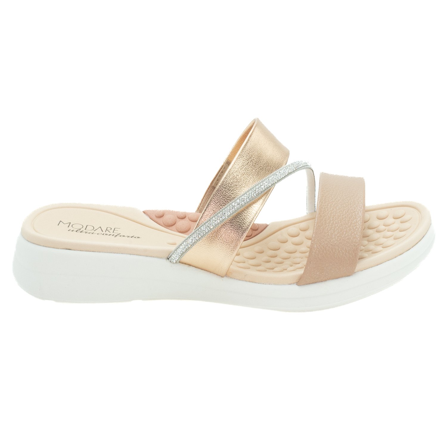 Tamanco Feminino Modare 7174.115 - Ouro Rosado