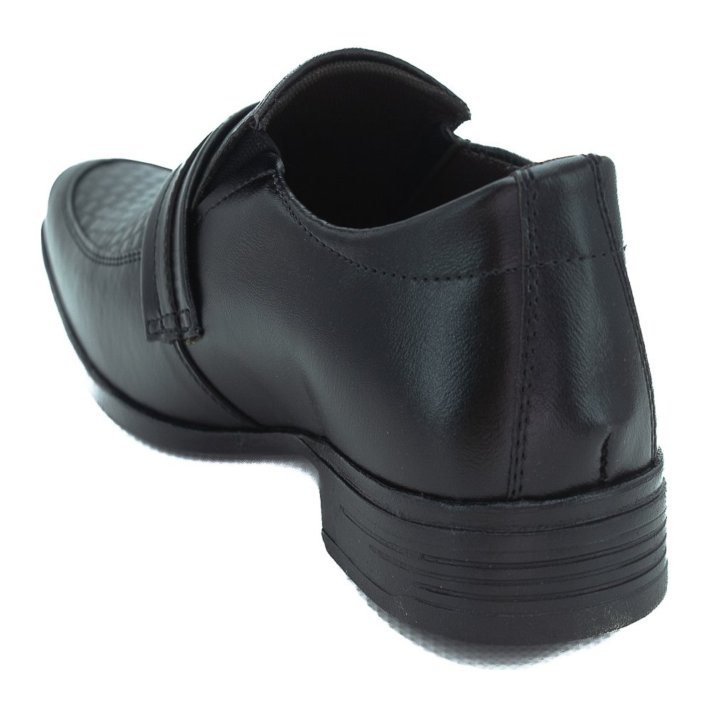 Sapato Social Masculino B´Karellus B7030/C1 - Preto Preto 3