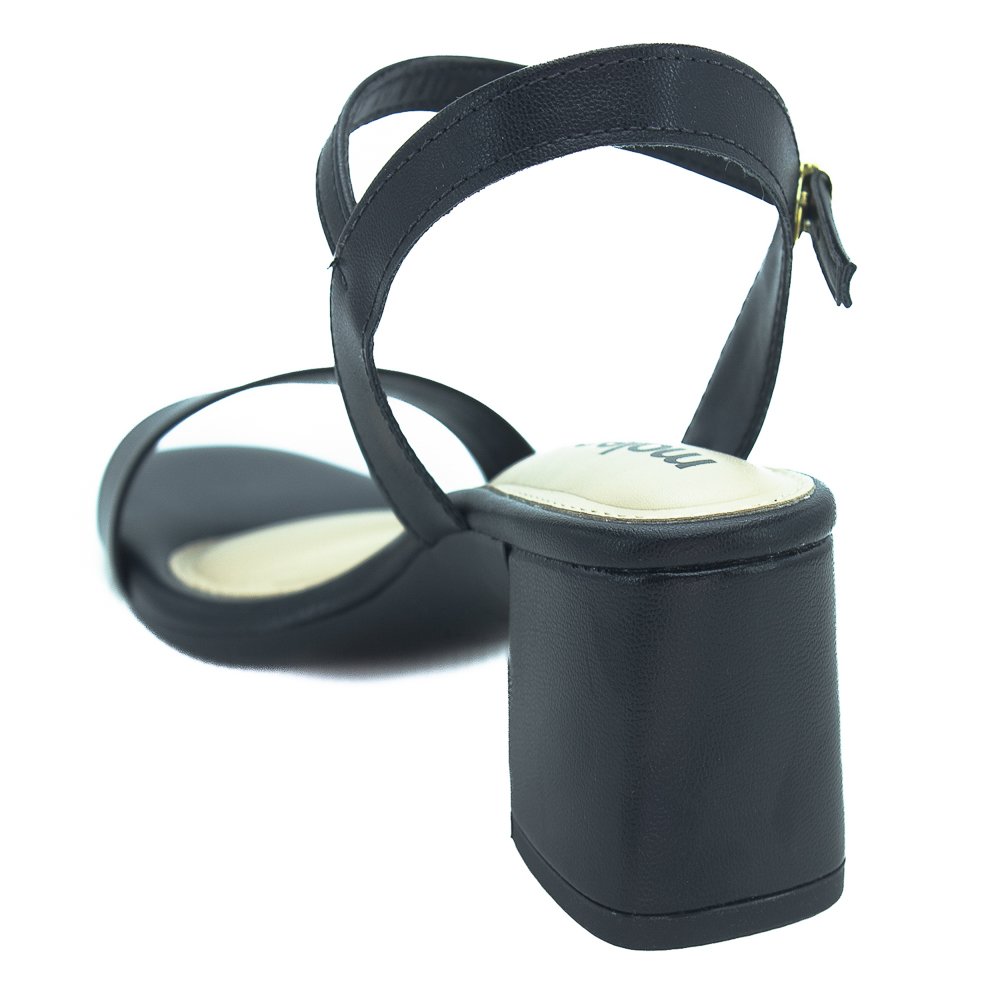 Sandália Feminina Moleca 5496.101 - Preto Preto 3