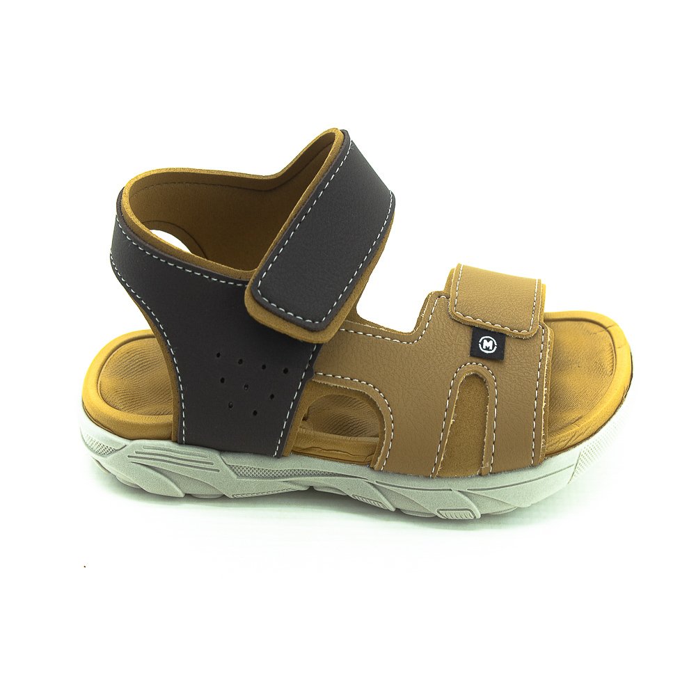 Sandália Infantil Menino Molekinho 2400.139 - Marrom