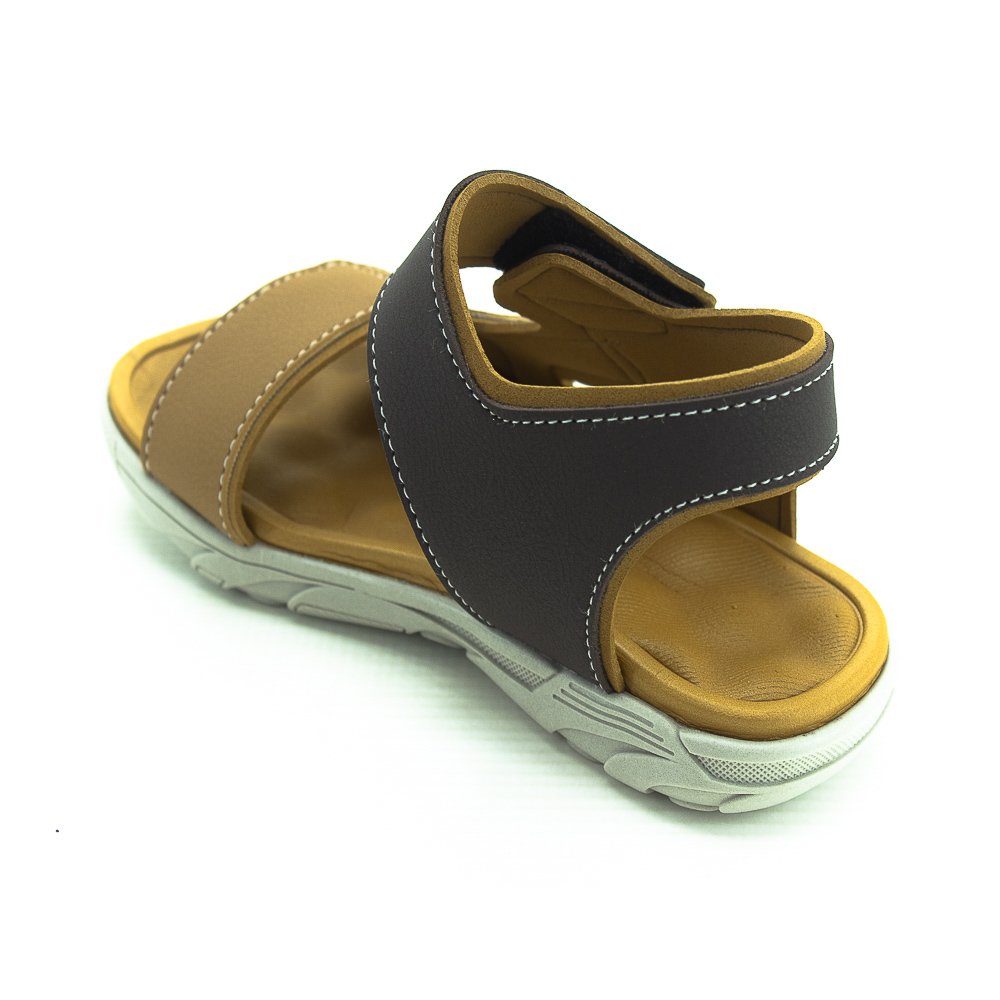 Sandália Infantil Menino Molekinho 2400.139 - Marrom Marrom 3