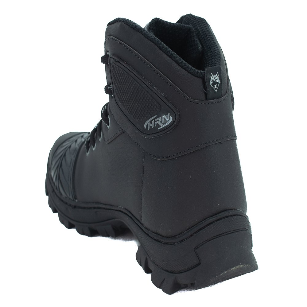 Coturno Masculino Huron 161 - Preto Preto 3
