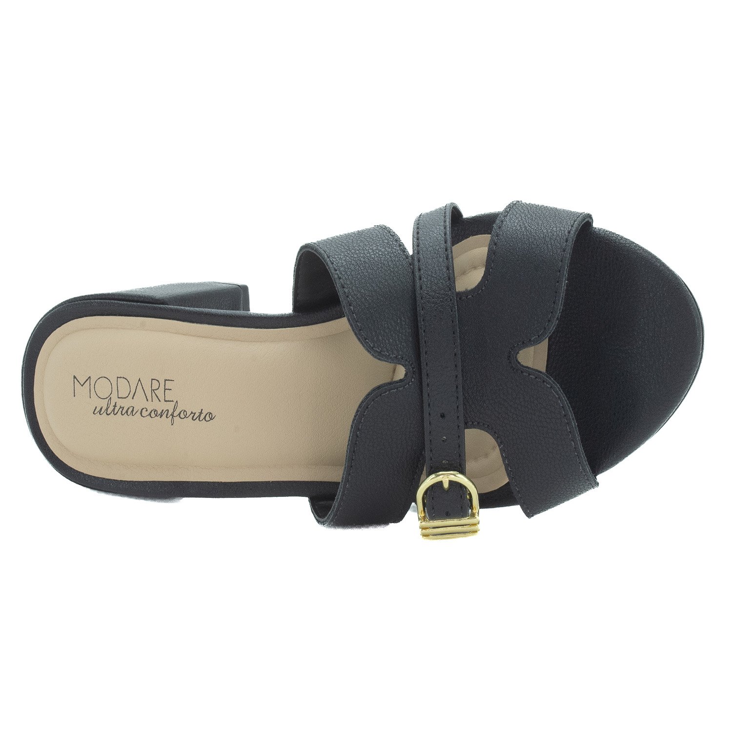 Tamanco Feminino Modare 7109.483 - Preto Preto 5