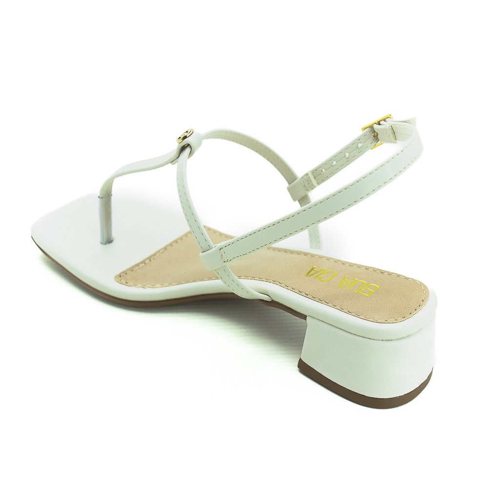 Sandália Feminina Sua Cia 8234.15699 - Off White Branco 3