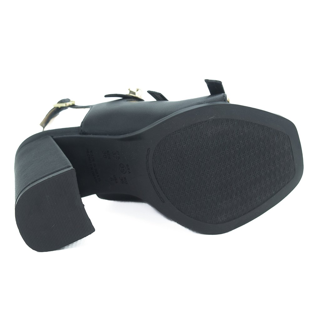 Sandália Feminina Ramarim 25-41205 - Preto Preto 4