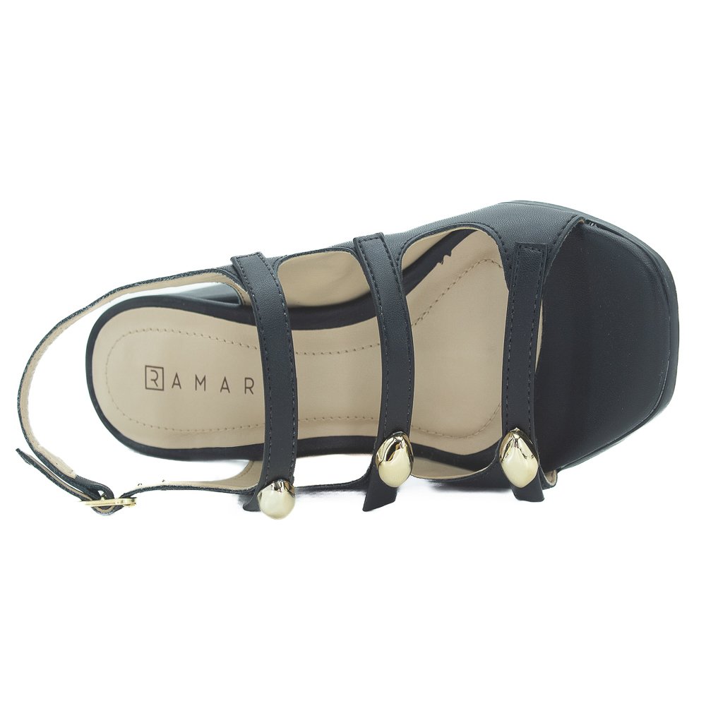 Sandália Feminina Ramarim 25-41205 - Preto