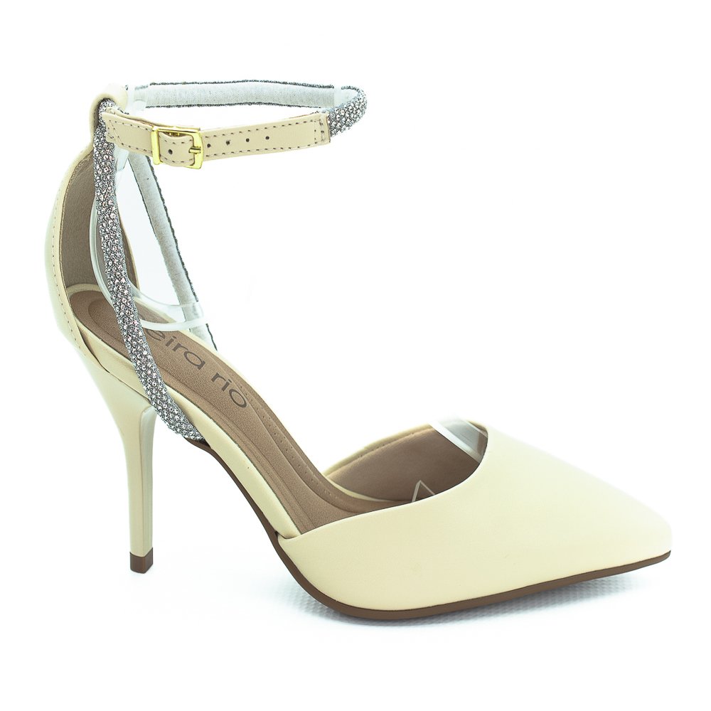 Scarpin Feminino Beira Rio 4122.1490 - Off White