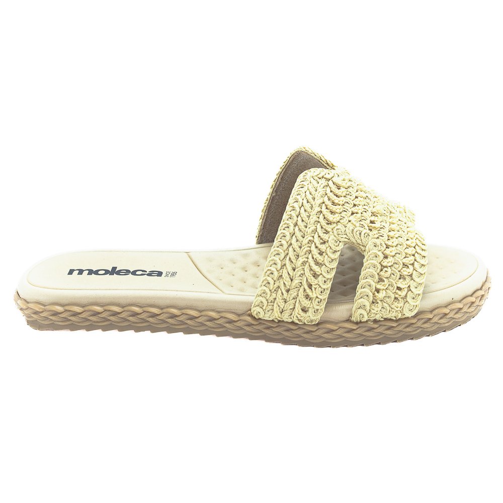 Rasteira Feminina Moleca 5452.255 - Marrom