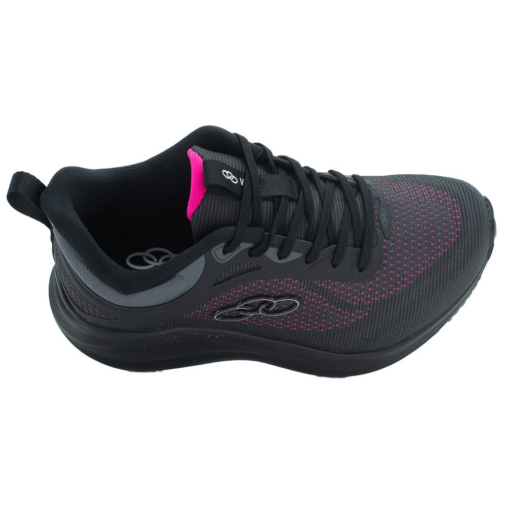 Tênis Feminino Olympikus Vibe - Preto Preto 5