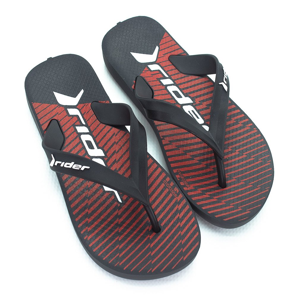 Chinelo Infantil Menino Rider Feel Urban - Preto