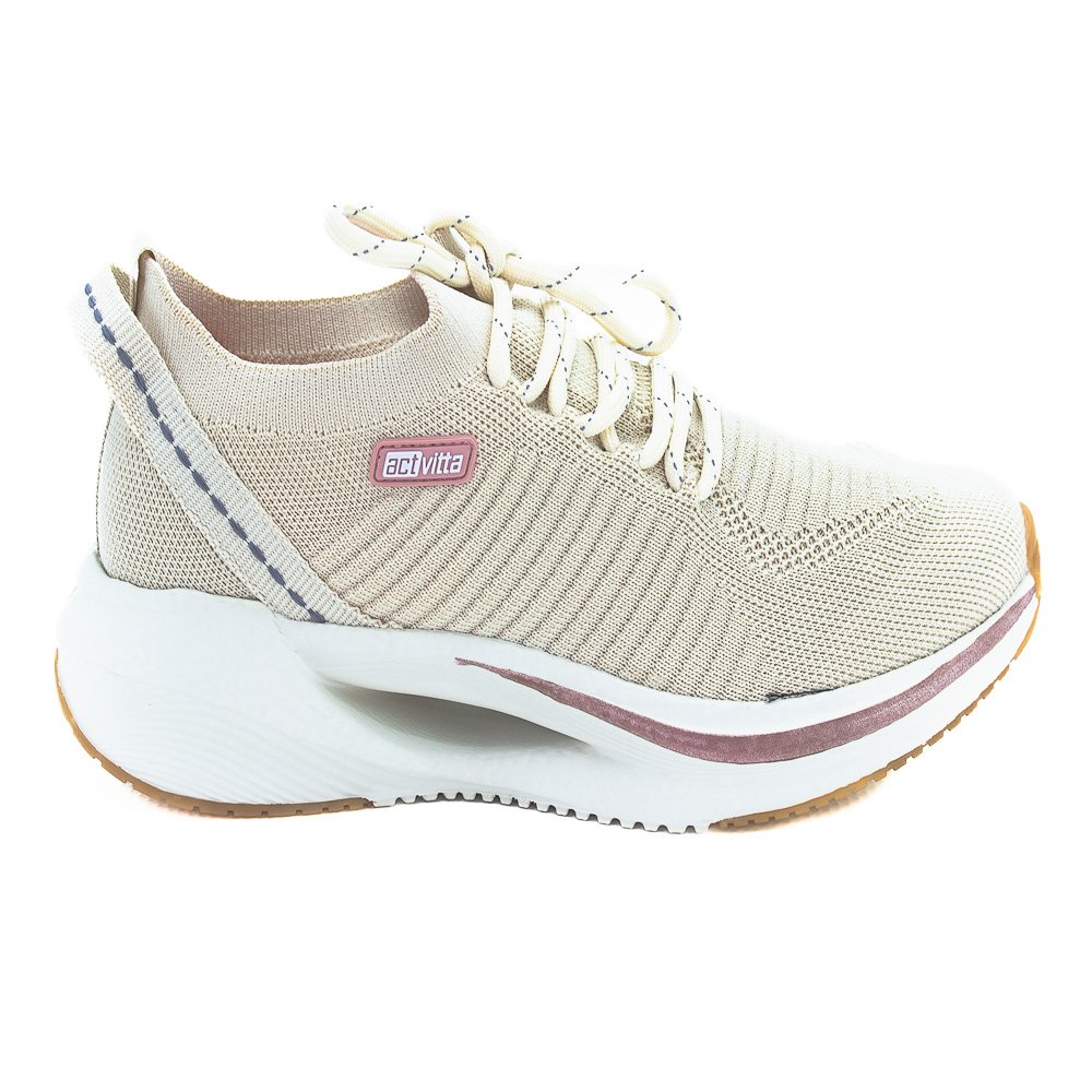 Tênis Feminino Actvitta 4839.250 - Branco Off