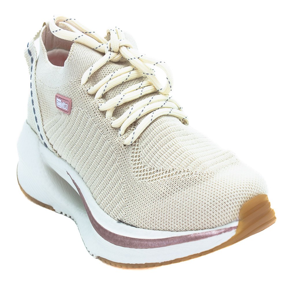 Tênis Feminino Actvitta 4839.250 - Branco Off Branco 2