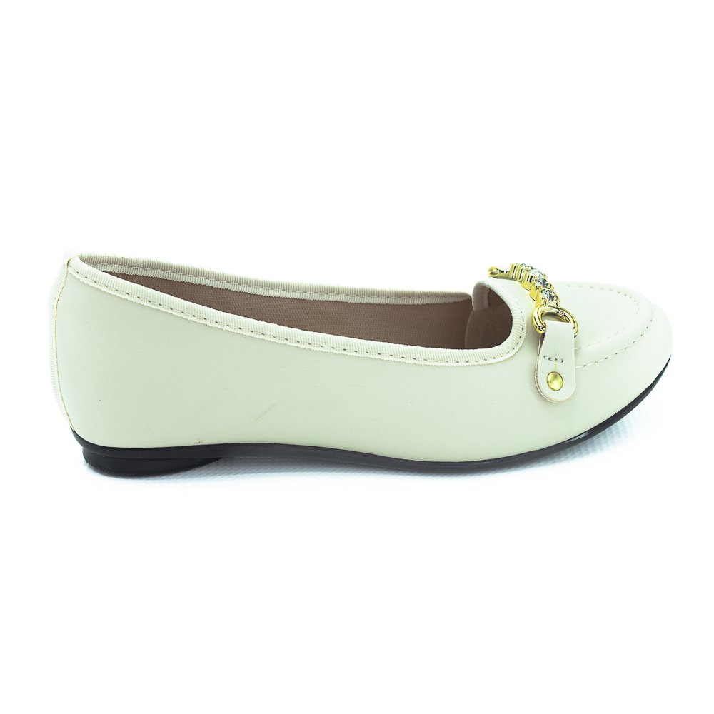 Sapatilha Feminina Moleca 5726.136 - Off White
