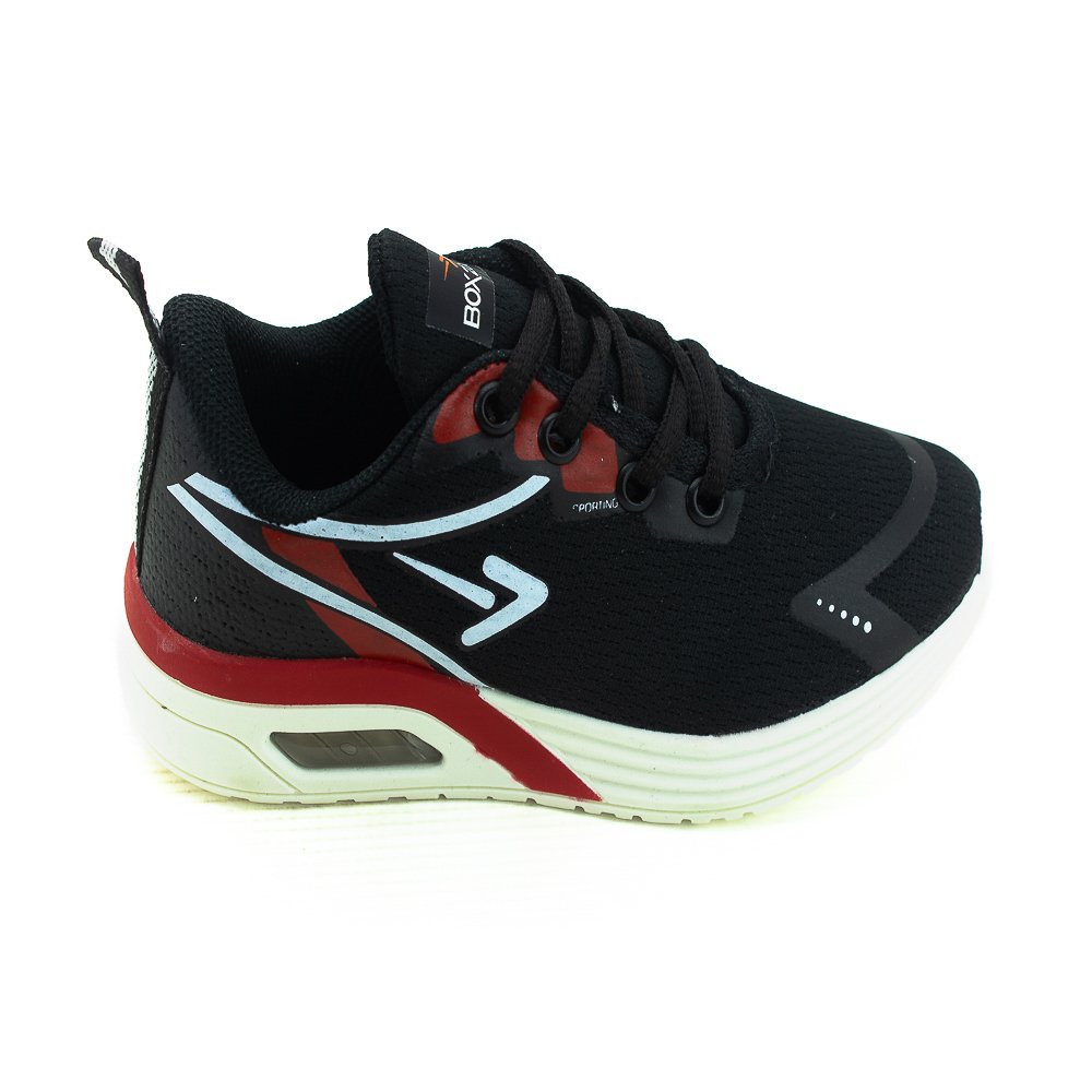 Tênis Infantil Menino Box 200 Bk1937 - Preto