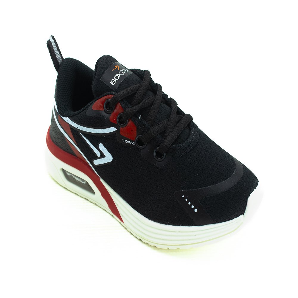 Tênis Infantil Menino Box 200 Bk1937 - Preto Preto 2