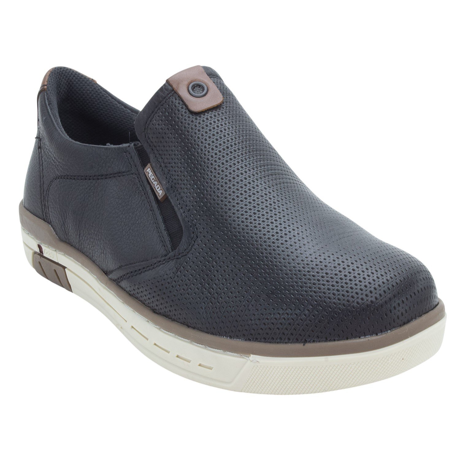 Sapatênis Masculino Pegada 119311-01 - Preto Preto 2