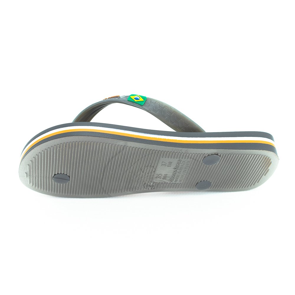 Chinelo Feminino Ipanema Brasil - Cinza Cinza 4