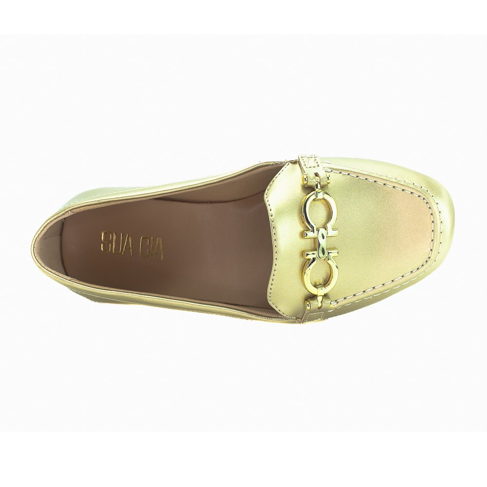 Sapatilha Feminina Sua Cia 8263.15910 - Dourado Dourado 5