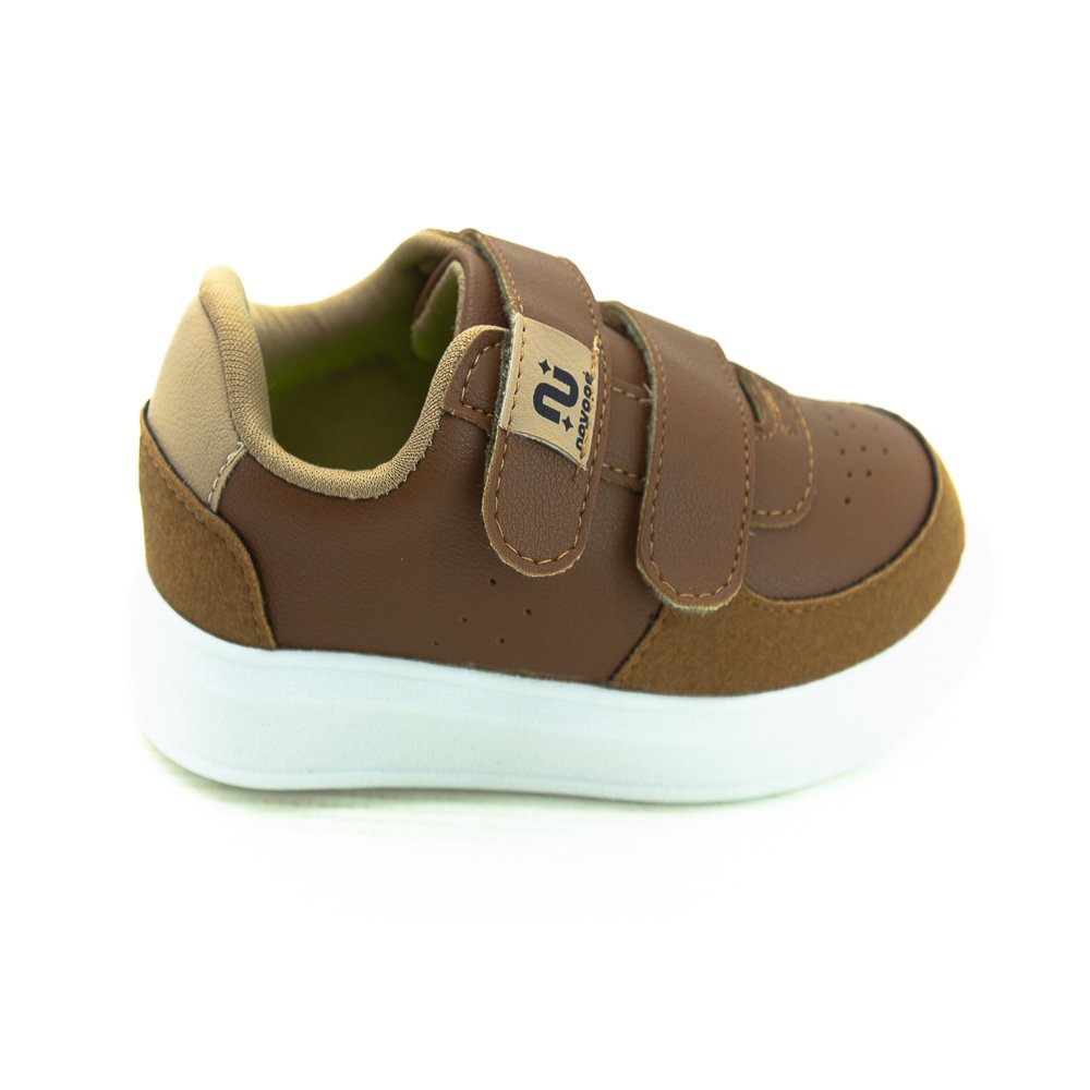 Tênis Infantil Menino Novopé 98001012 - Marrom