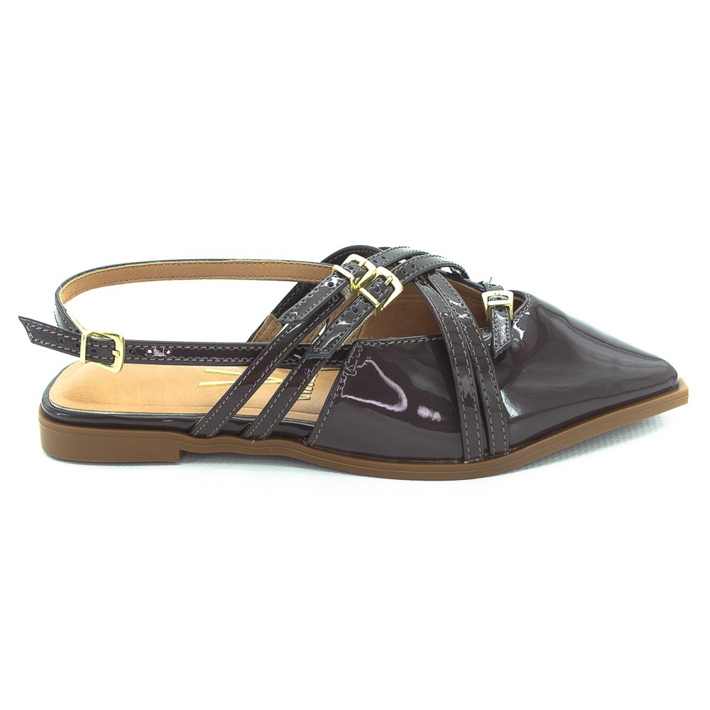Sapatilha Feminina Vizzano Slingback 1449.102 - Marrom
