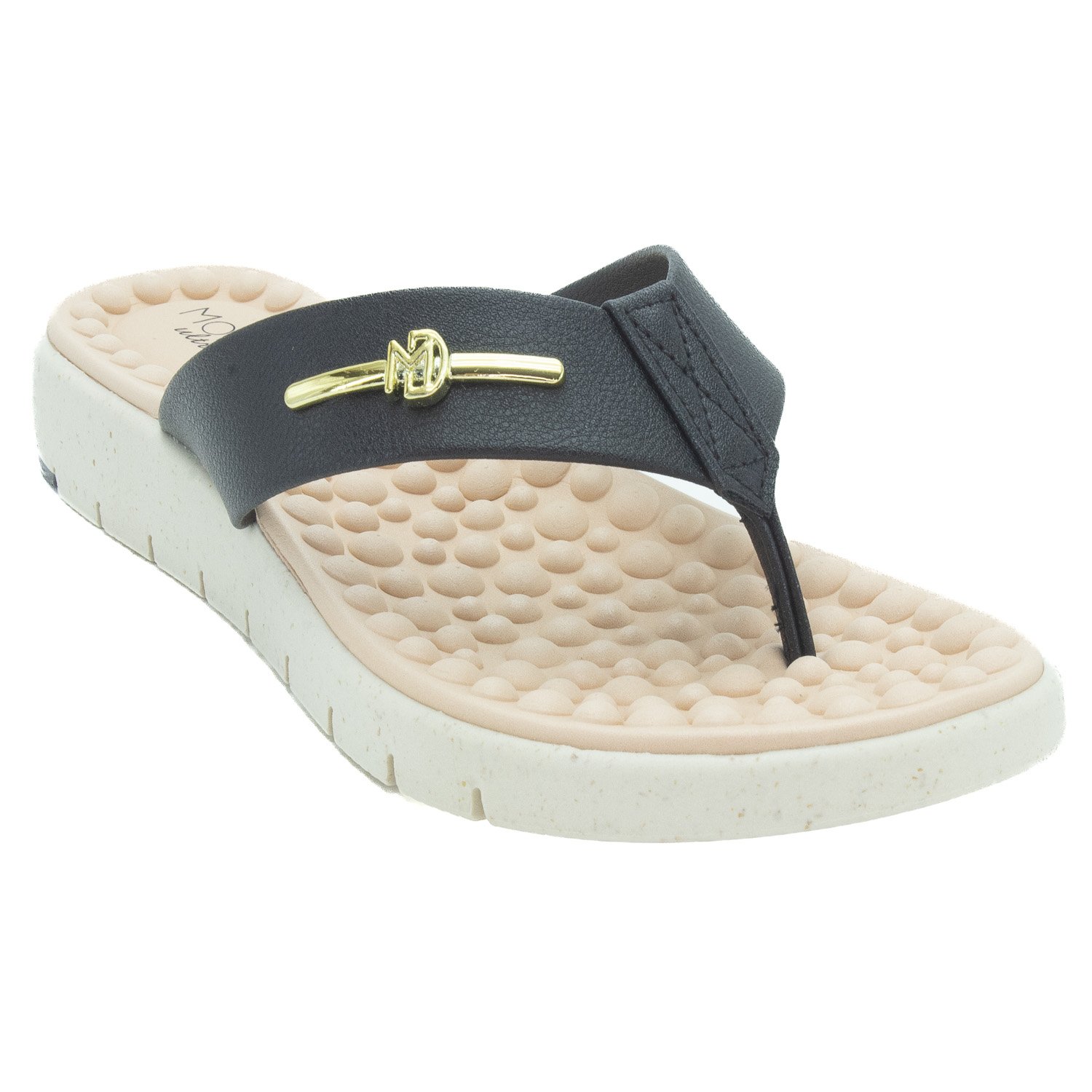 Chinelo Feminino Modare 7162.217 - Preto Preto 2