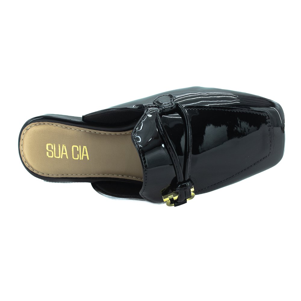 Mule Feminino Sua Cia 8214.15904 - Preto Preto 5