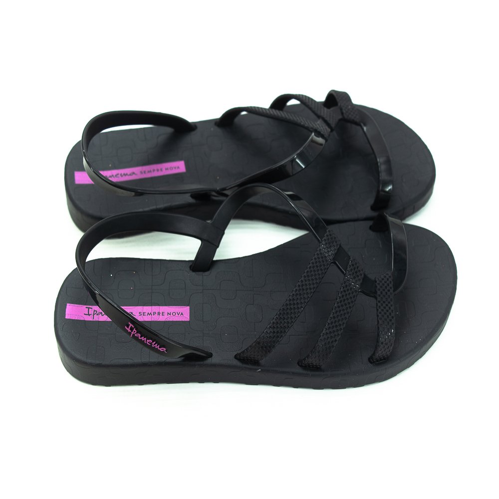 Sandália Feminina Ipanema Diversa - Preto Preto 2
