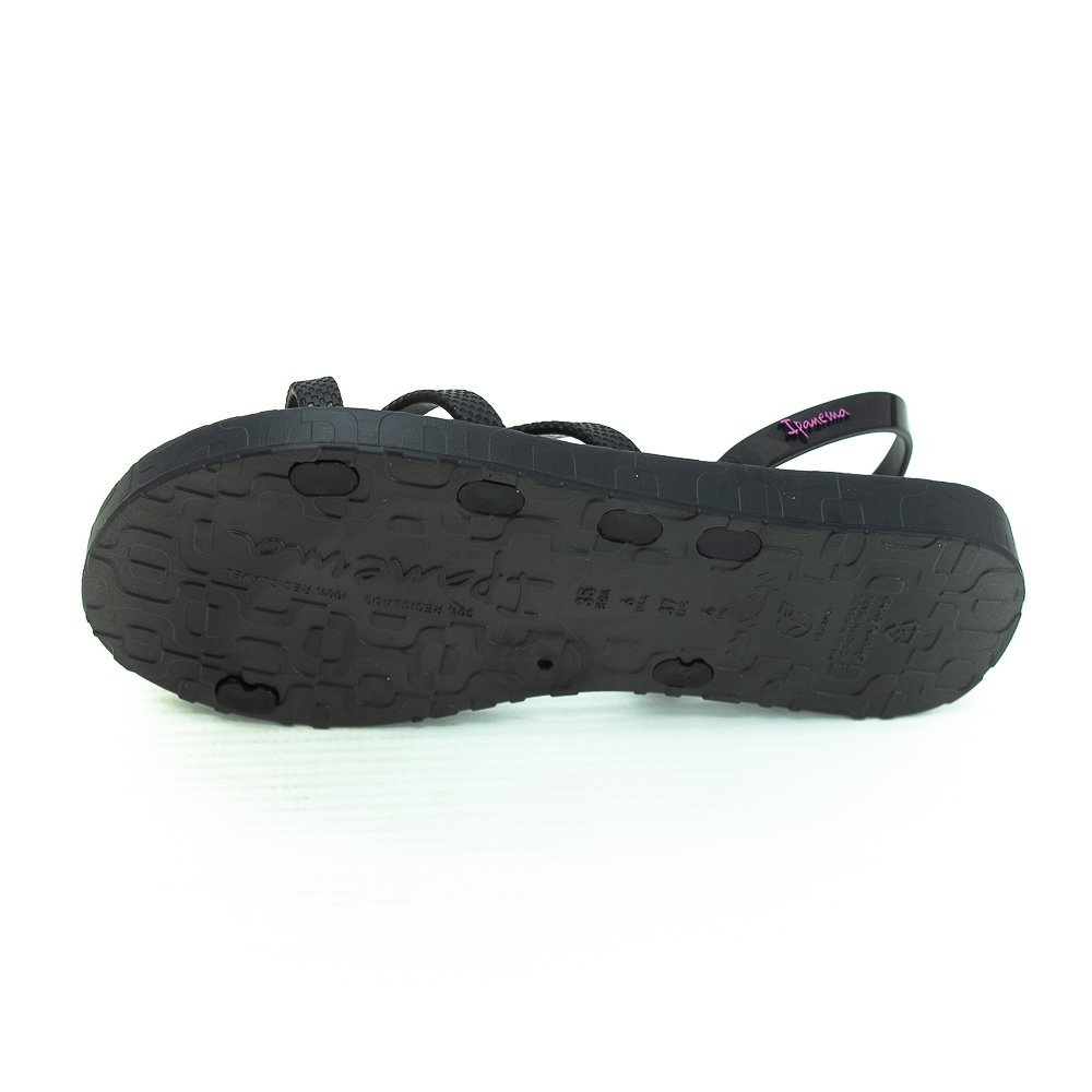 Sandália Feminina Ipanema Diversa - Preto Preto 4
