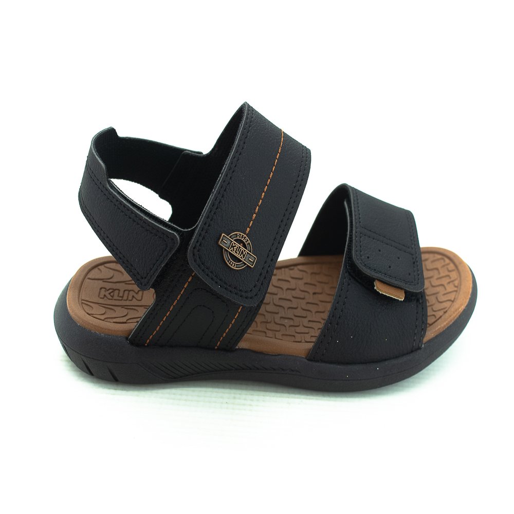 Sandália Infantil Menino Klin Urban - Preto