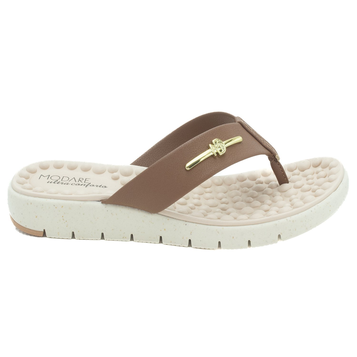 Chinelo Feminino Modare 7162.217 - Marrom