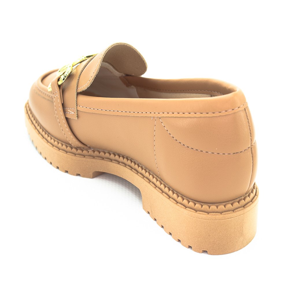 Mocassim Feminino Moleca 5823.101 - Nude Bege 3