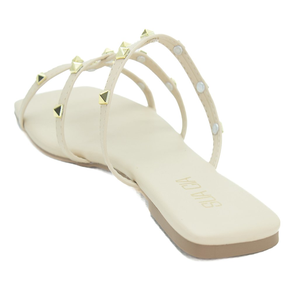 Rasteira Feminina Sua Cia 8230.16134 - Off White Branco 3