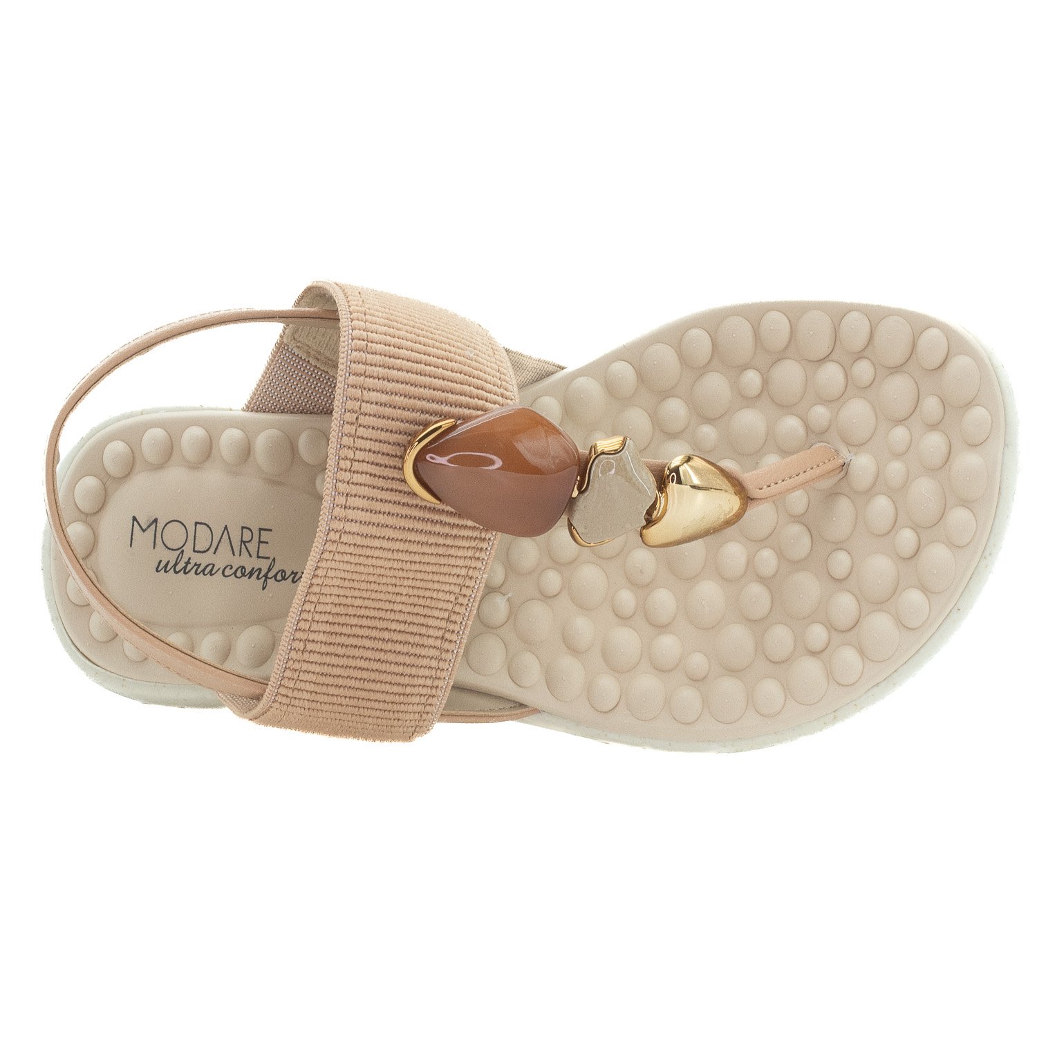 Sandália Feminina Modare 7162.226 - Nude Bege 5