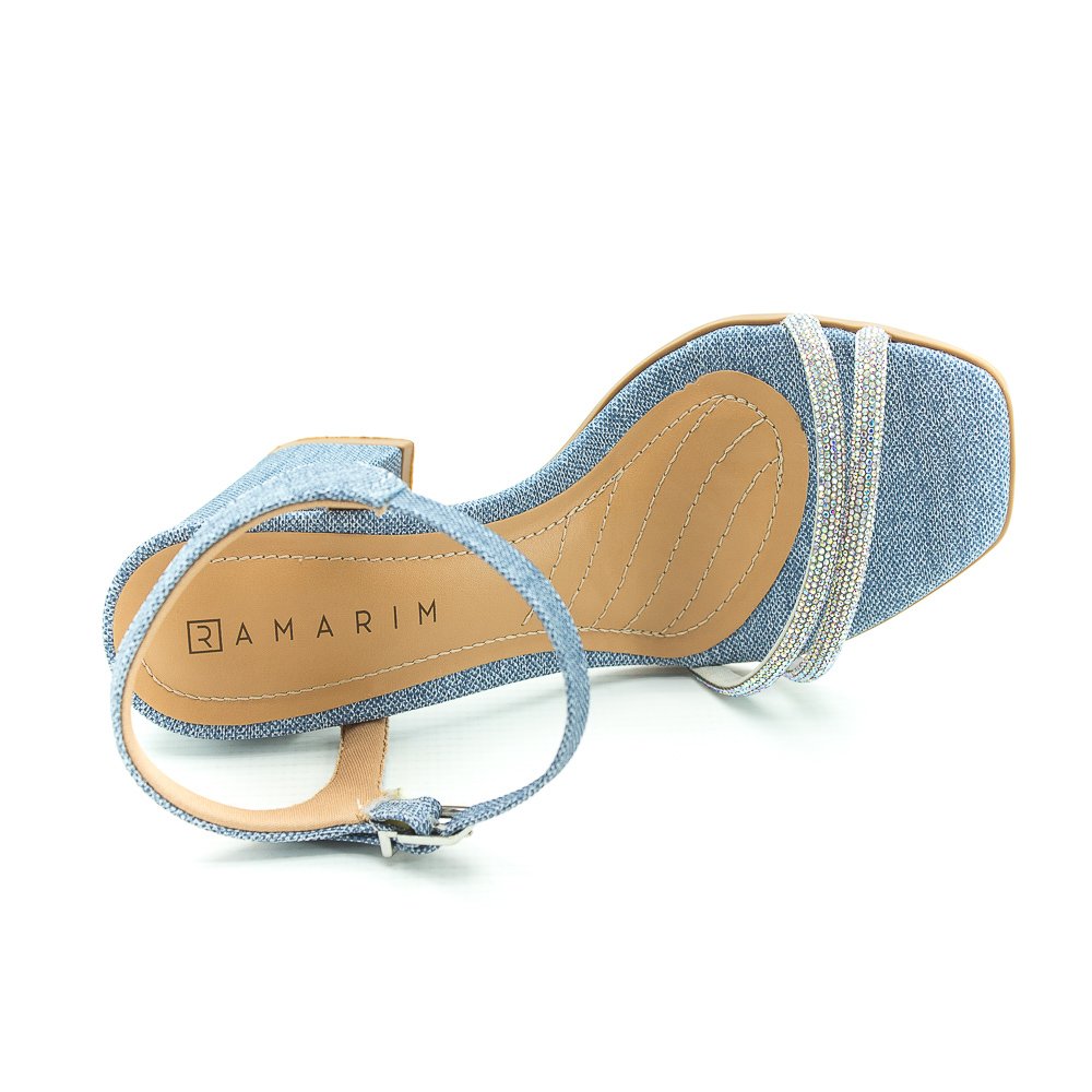 Sandália Feminina Ramarim 23-41201 - Azul Azul 5