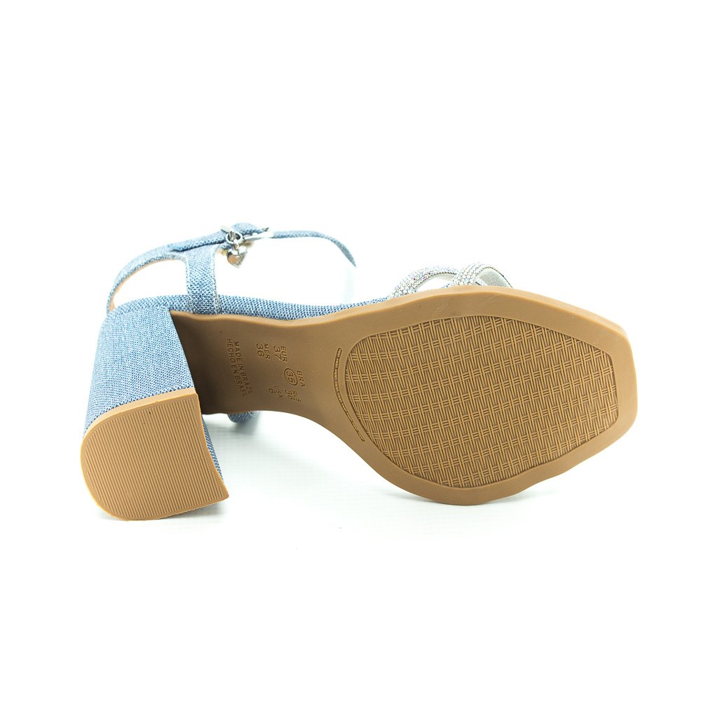 Sandália Feminina Ramarim 23-41201 - Azul Azul 4