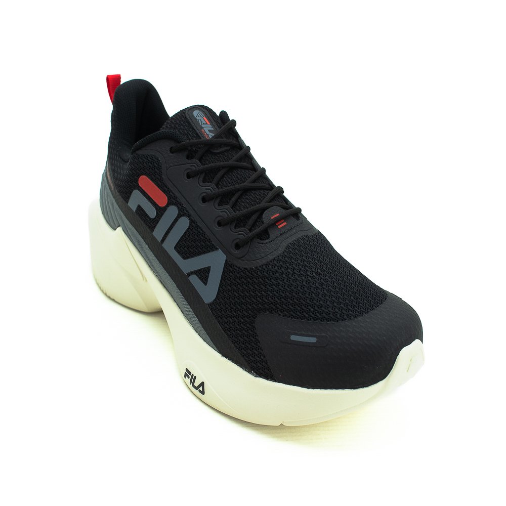 Tênis Masculino Fila Progress Lite - Preto Preto 2