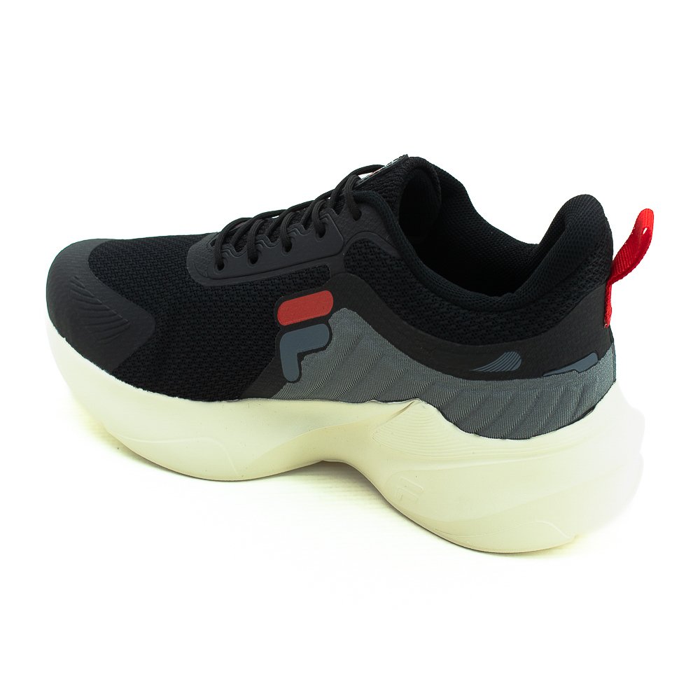Tênis Masculino Fila Progress Lite - Preto Preto 3