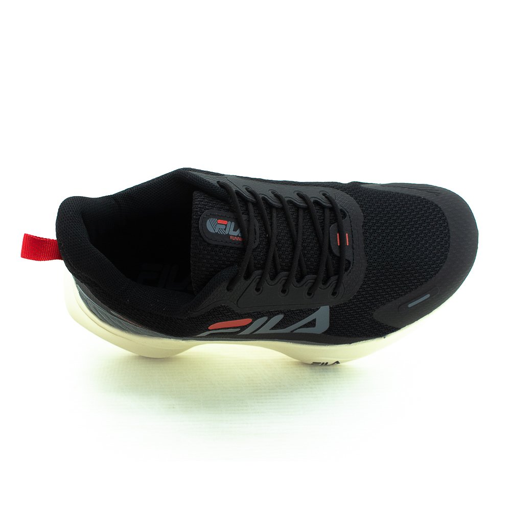 Tênis Masculino Fila Progress Lite - Preto Preto 5