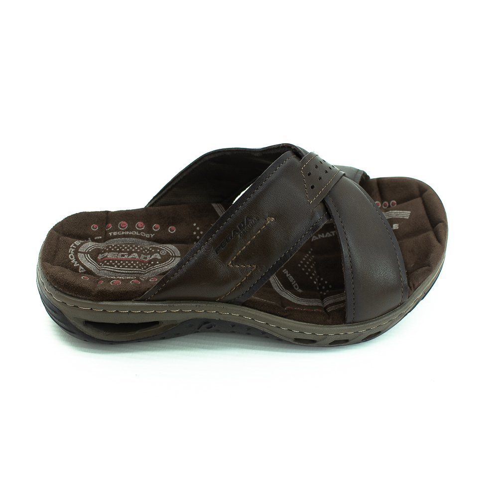Chinelo Masculino Pegada 131661-03 - Marrom