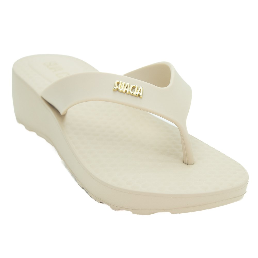 Tamanco Feminino Sua Cia 8511.17017 - Bege Bege 2