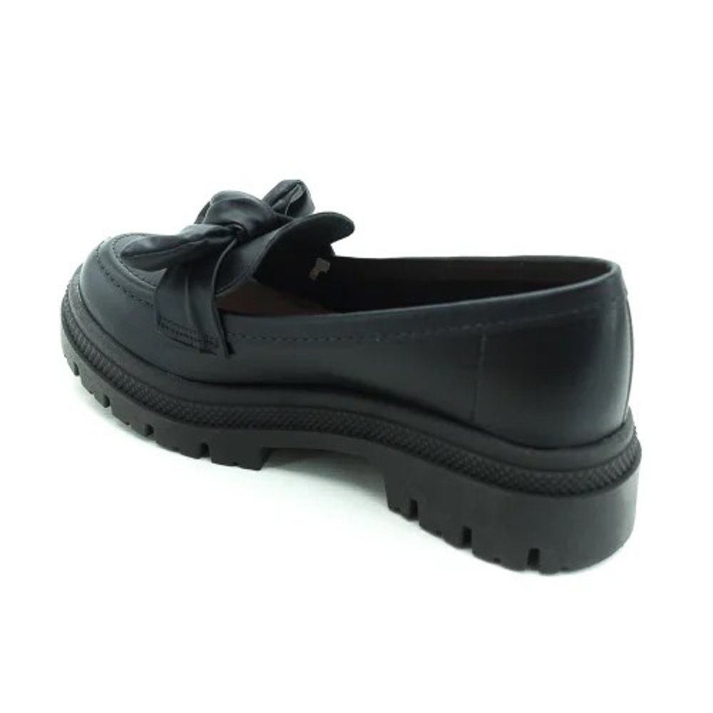 Mocassim Feminino Moleca 5775.108 - Preto Preto 3