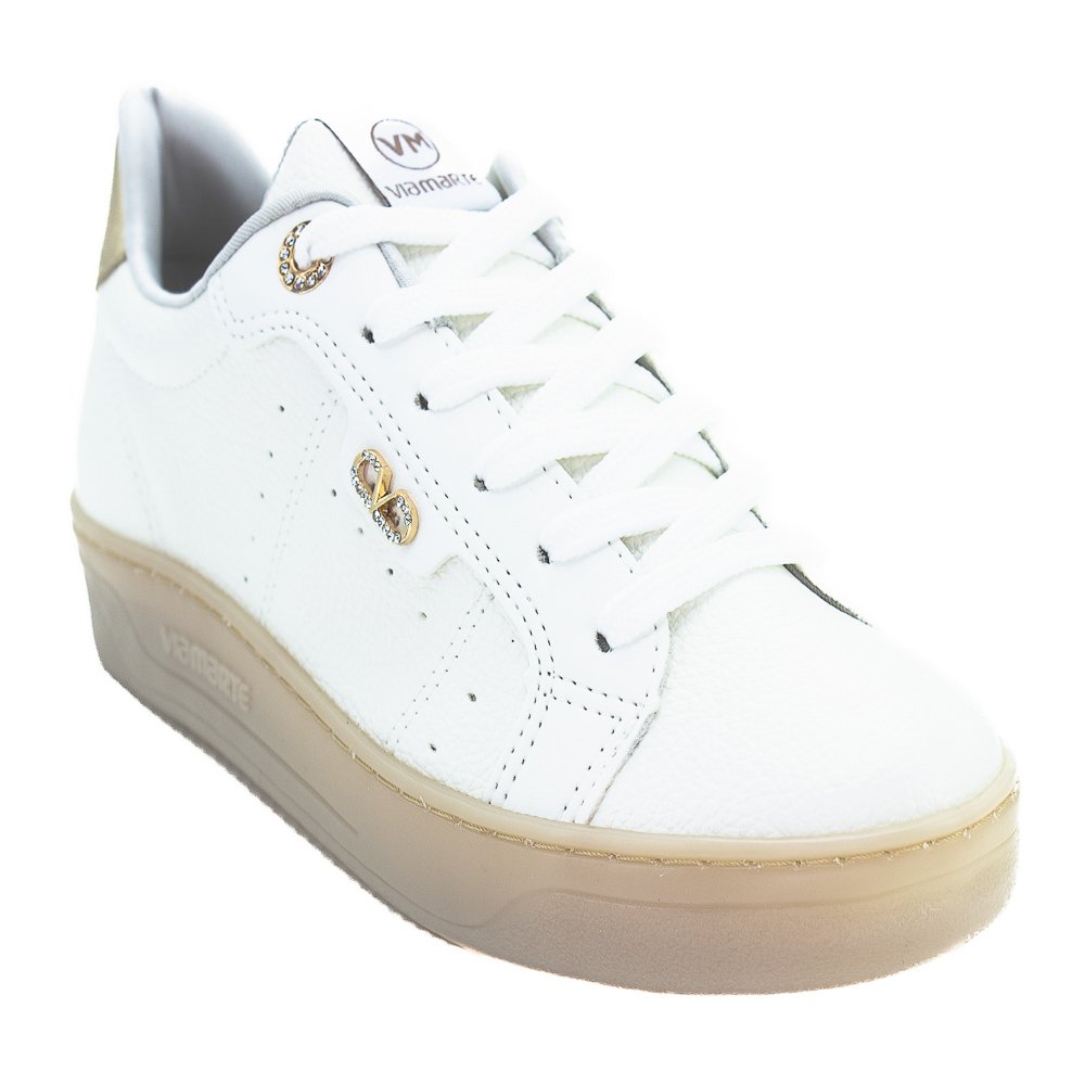 Tênis Feminino Via Marte 020-011-02 - Off White Branco 2