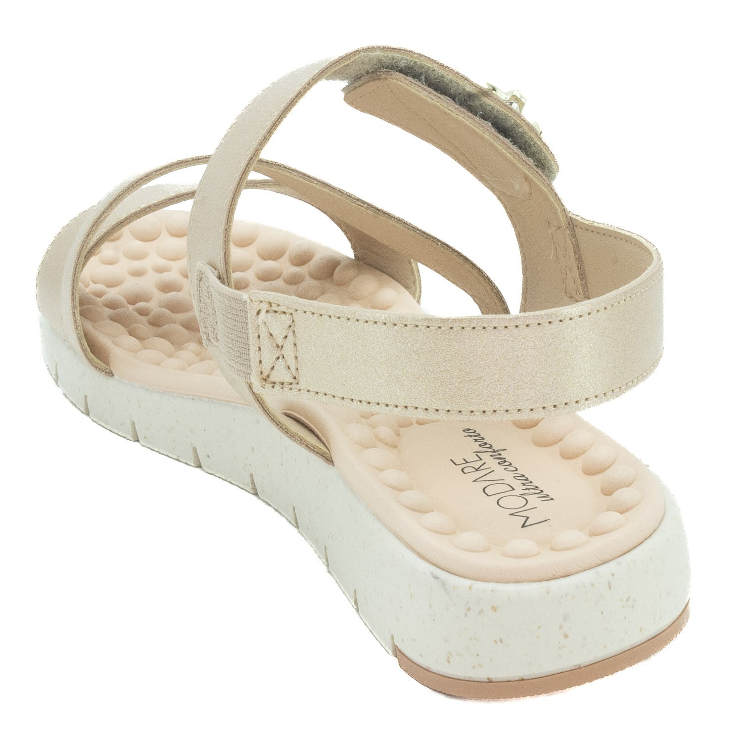 Sandália Feminina Modare 7162.223 - Dourado Dourado 3