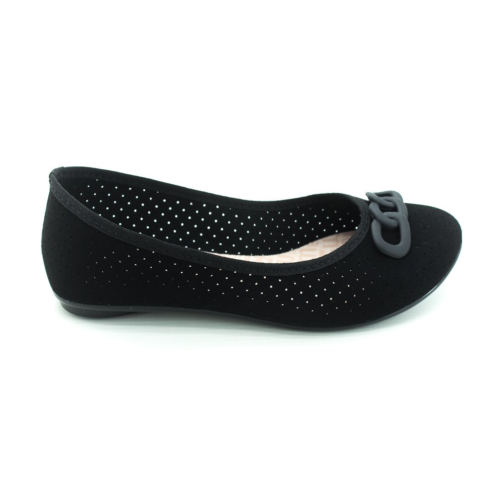 Sapatilha Feminina Moleca 5726.114 - Preto